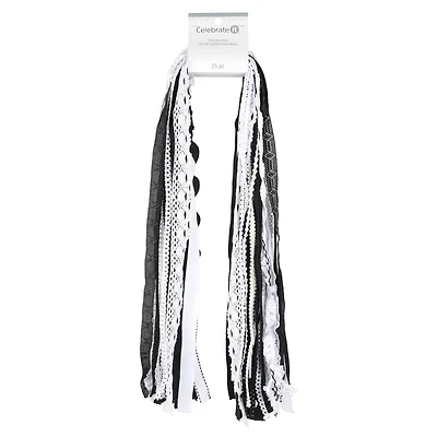 Black & White Trim Bundle by Celebrate It®, 25ct.