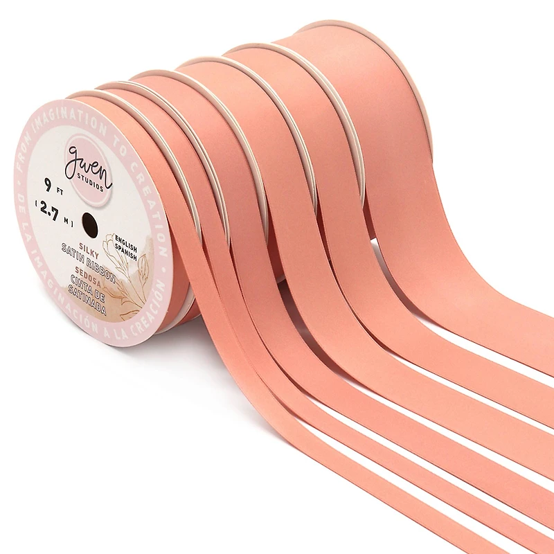 Gwen Studios 18yd. Satin Ribbon Set