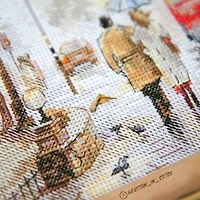 Alisa October In The City Cross Stitch Kit