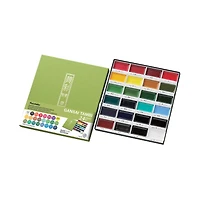 Kuretake GANSAI TAMBI™ 24 Color Watercolor Set