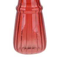 4.5" Burgundy Glass Mushroom Tabletop Décor by Ashland®