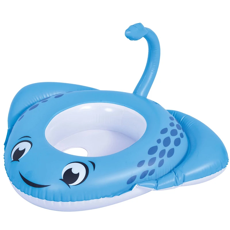 Pool Central® 33" Blue Inflatable Sting Ray Fish Baby Pool Float