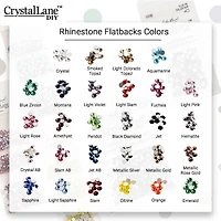 John Bead Crystal Lane SS16 Round Flatback Rhinestones, 1,440ct