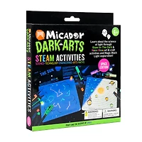 Micador® Dark Arts Glow S.T.E.A.M. Space Activity Set