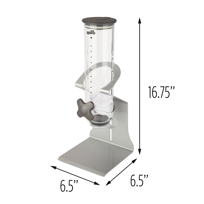 Honey Can Do SmartSpace™ Edition Countertop Silver Dispenser
