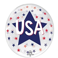 Clearz™18" USA Stars Foil Balloon