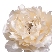 Cream Peony Stem with Pearl by Ashland®
