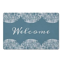 Welcome Abstract Floor Mat