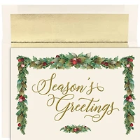 JAM Paper 5" x 7" Seasons Beauty Cards & Matching Envelopes Set, 18ct.