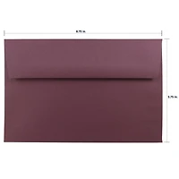 JAM Paper 6" x 9" Assorted Colors Premium Invitation Envelopes, 125ct.