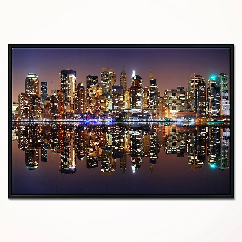 Designart - City of Manhattan Panorama