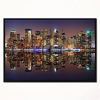 Designart - City of Manhattan Panorama
