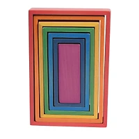 TickiT® Wooden Rainbow Architect Rectangles