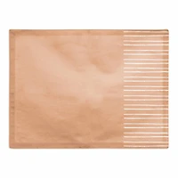 Peach Stripe 18" x 14" Cotton Twill Placemat