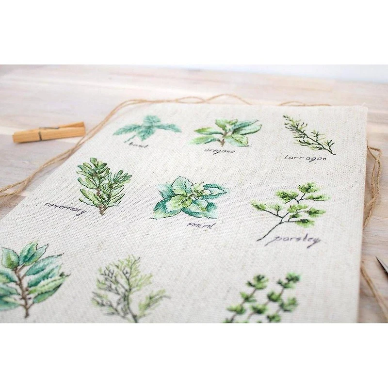 Luca-s Spices And Herbs Counted Cross Stitch Kit
