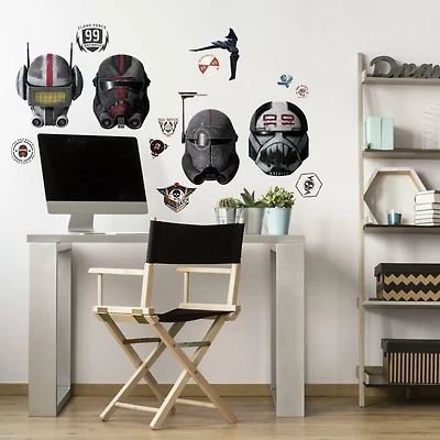 RoomMates Bad Batch Helmets Peel & Stick Giant Wall Decal