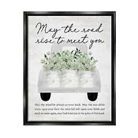 Stupell Industries Country Irish Proverb Floater Framed Art