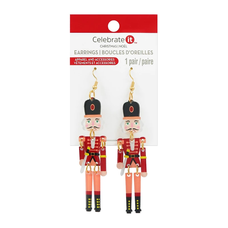 Nutcracker Dangling Earrings by Celebrate It™