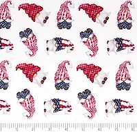 SINGER Patriotic Gnome Cotton Fabric
