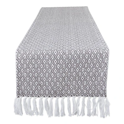 DII® 72" Gray Mini Diamond Table Runner