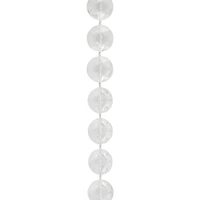 10mm Clear Faceted Disc Plastic Bead Garland, 50ft. by Bead Landing™