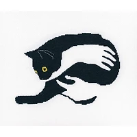 RTO Among Black Cats M669 Counted Cross Stitch Kit