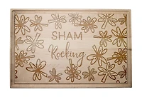 17" Sham Rocking Maple Cutting Board