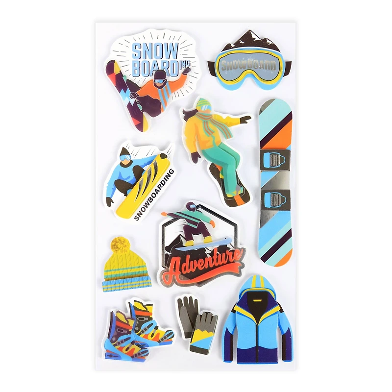 Snowboard Stickers by Recollections™