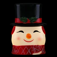 Mr. Christmas 12" Snowman Blow Mold Lit Tree Topper