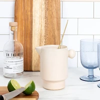 Hello Honey® Modern Stoneware Pitcher