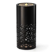 Glitzhome® 23.5" Metal LED Cutout Pattern Outdoor Fountain