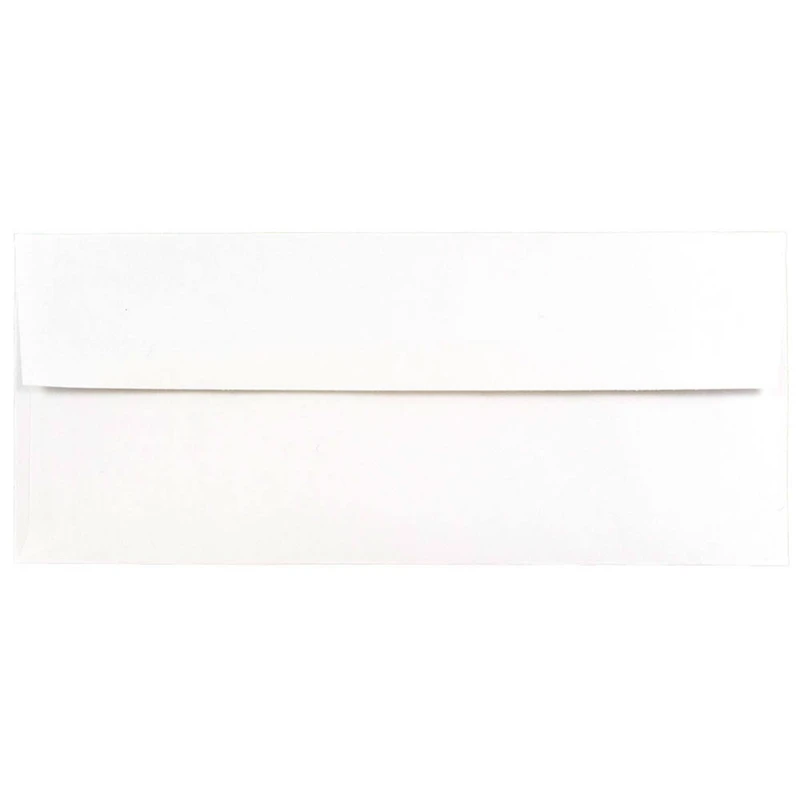 JAM Paper 4" x 9.5" Foil Lined Business Envelopes