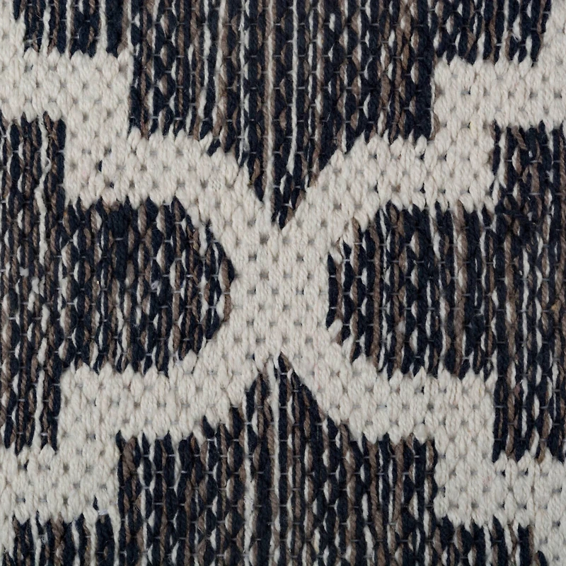 DII® Gray Lattice Hand-Loomed Rug, 4ft. x 6ft.