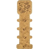 Wonderland Crafts Bird Embroidery Blank Wood Organizer