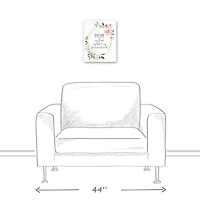 Mom First, Friend Forever Canvas Wall Art