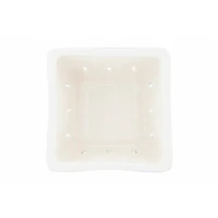 Hello Honey® 3" Stoneware Berry Baskets with Stamped Patterns Set