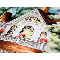 Luca-S The Lake House Counted Cross Stitch Kit