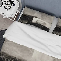 Designart 'A Geometric Day II' Geometric Bedding Set