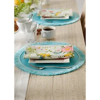 DII® Round Fringed Placemats