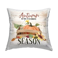 Stupell Industries Autumn Is My Favorite Outdoor Printed Pillow