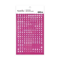 Bright Small Squares Alphabet & Number Stickers by Recollections™
