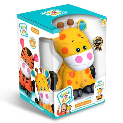 Stack-a-Roos Pals™ Baby Giraffe Stacking Animal Tower