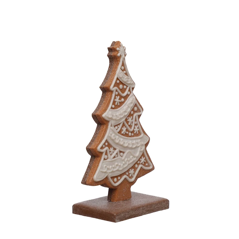 7.75" Gingerbread Christmas Tree Tabletop Décor by Ashland®