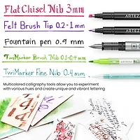 Arteza Experience Box 85 Piece Calligraphy and Lettering Party Kit