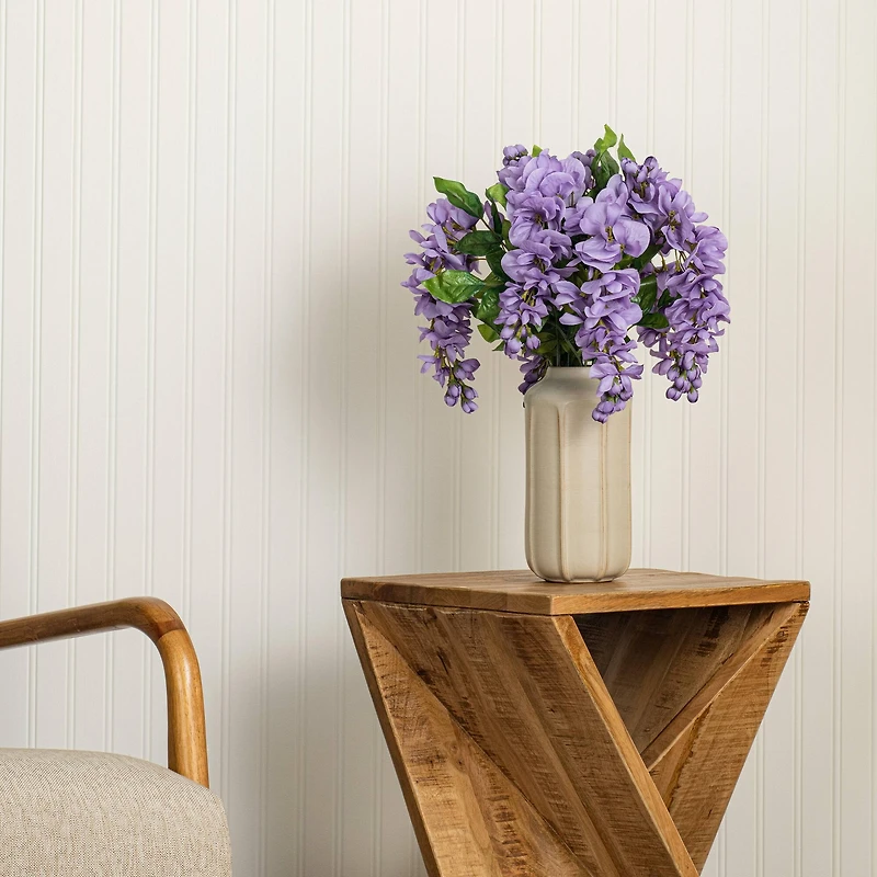 Artificial Lavender Wisteria Bush