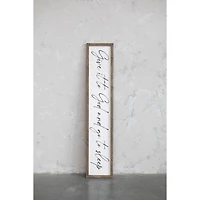 Hello Honey® Give It To God Framed Textured Wall Décor