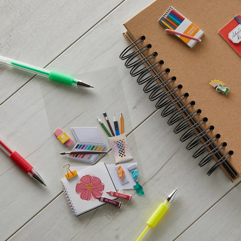 12 Pack: Drawing Dimensional Stickers by Recollections™