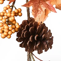 6ft. Maple Leaf and Pumpkins Garland