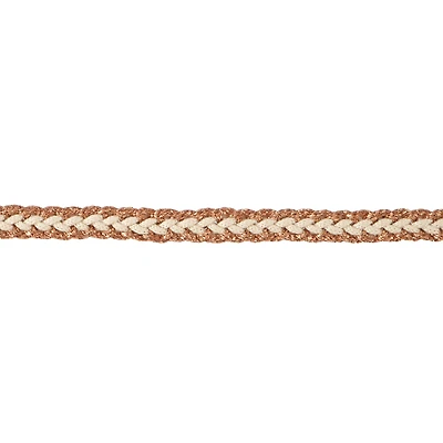1/2" Gold & Ivory Braid Trim by Celebrate It®