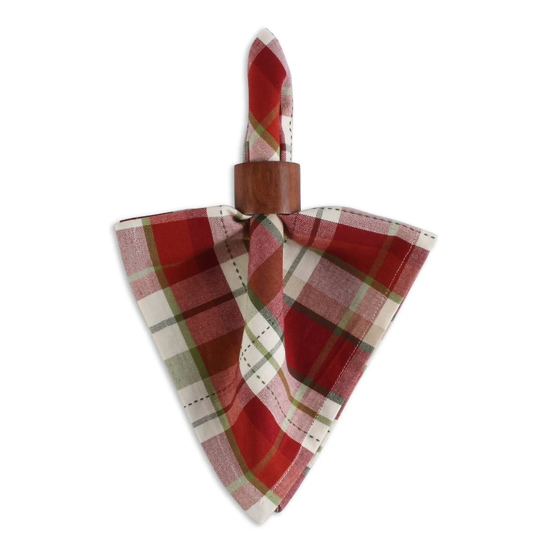 DII® Mountain Trail Plaid Cloth Dinner Napkins, 6ct.